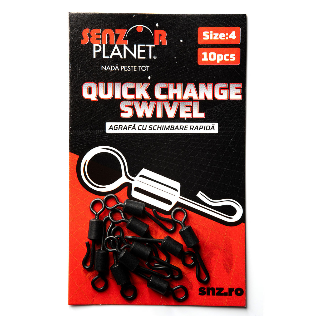 AGRAFA CU SCHIMBARE RAPIDA NR 4 (QUICK CHANGE SWIVEL) 10buc