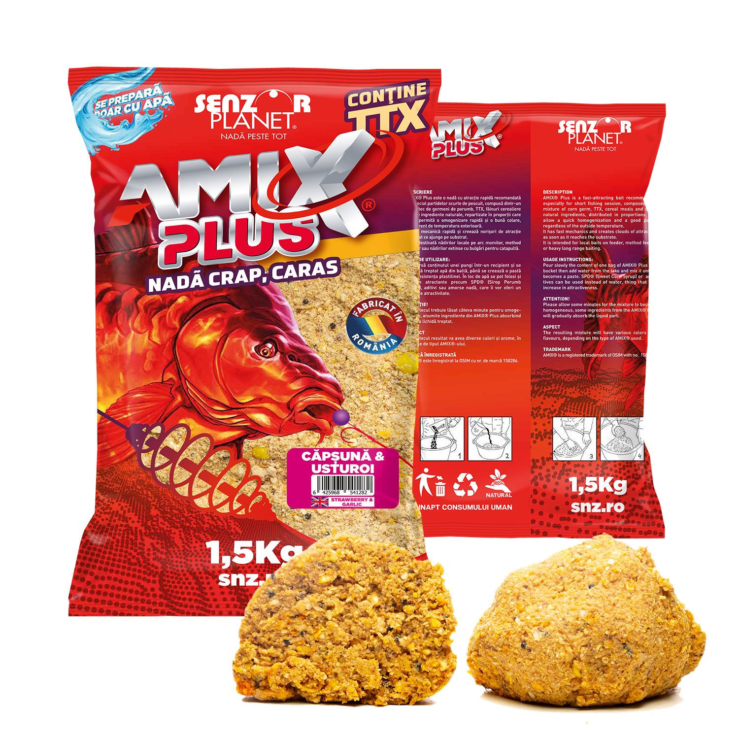 AMIX PLUS CAPSUNA & USTUROI 1.5kg