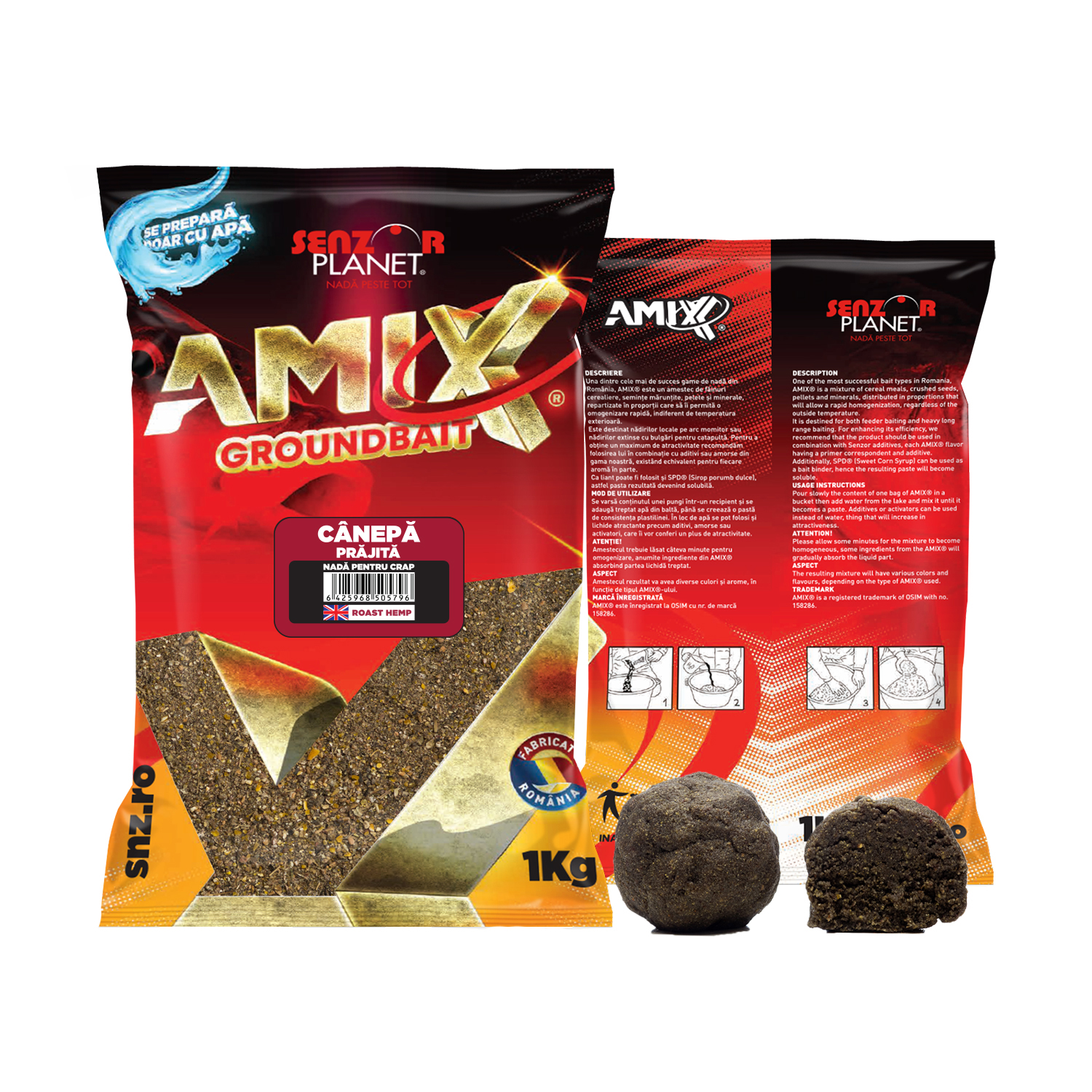 AMIX CANEPA PRAJITA 1kg