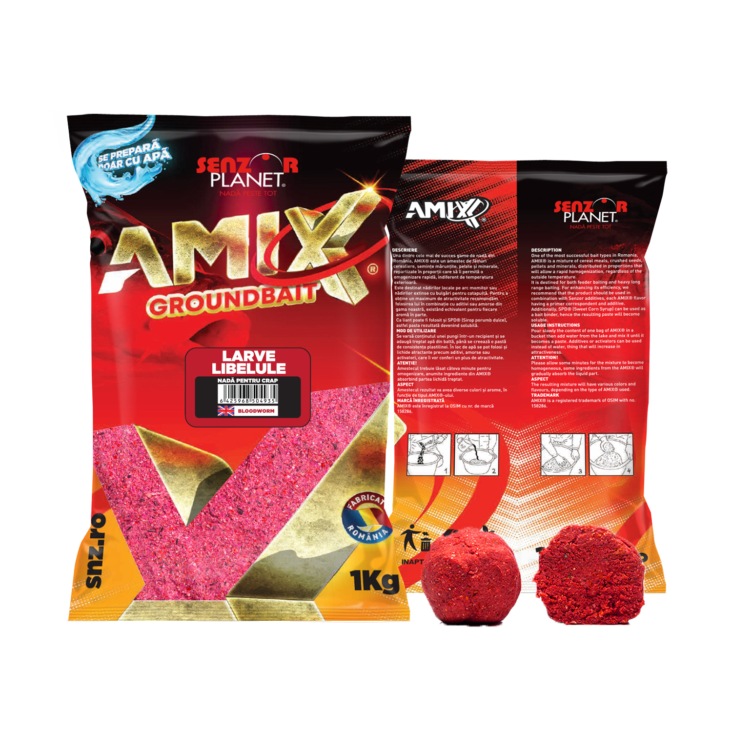 AMIX LARVE LIBELULE 1kg