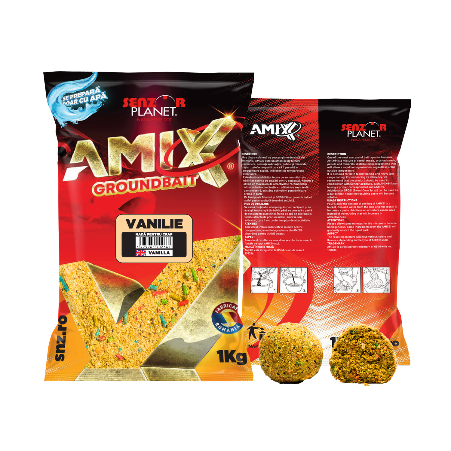 AMIX  VANILIE 1kg