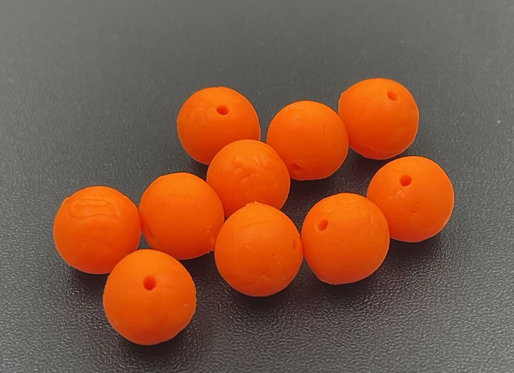 BILE POP-UP SILICON PORTOCALIU FLUO