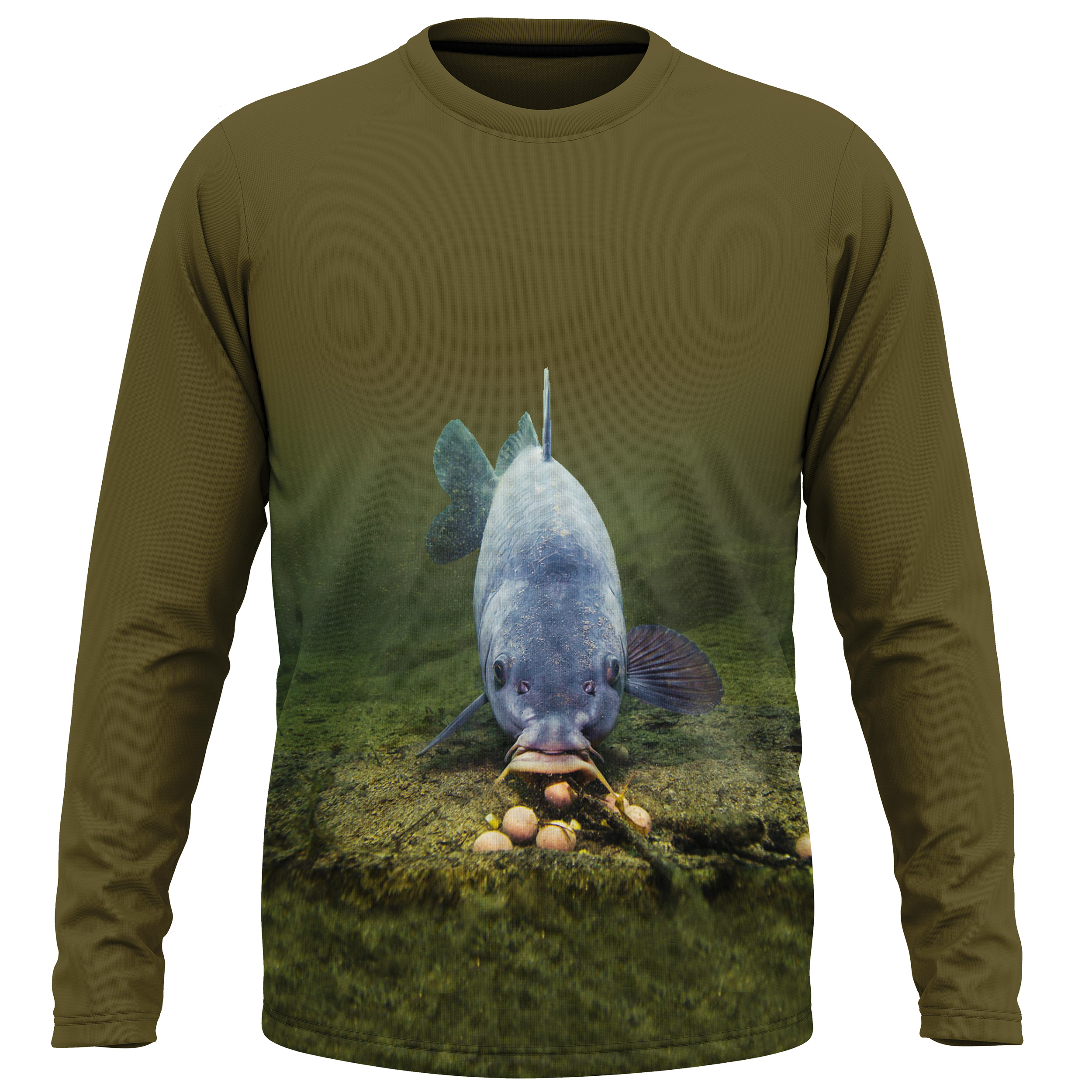 BLUZA PESCUIT CRAP BOILIES KAKI