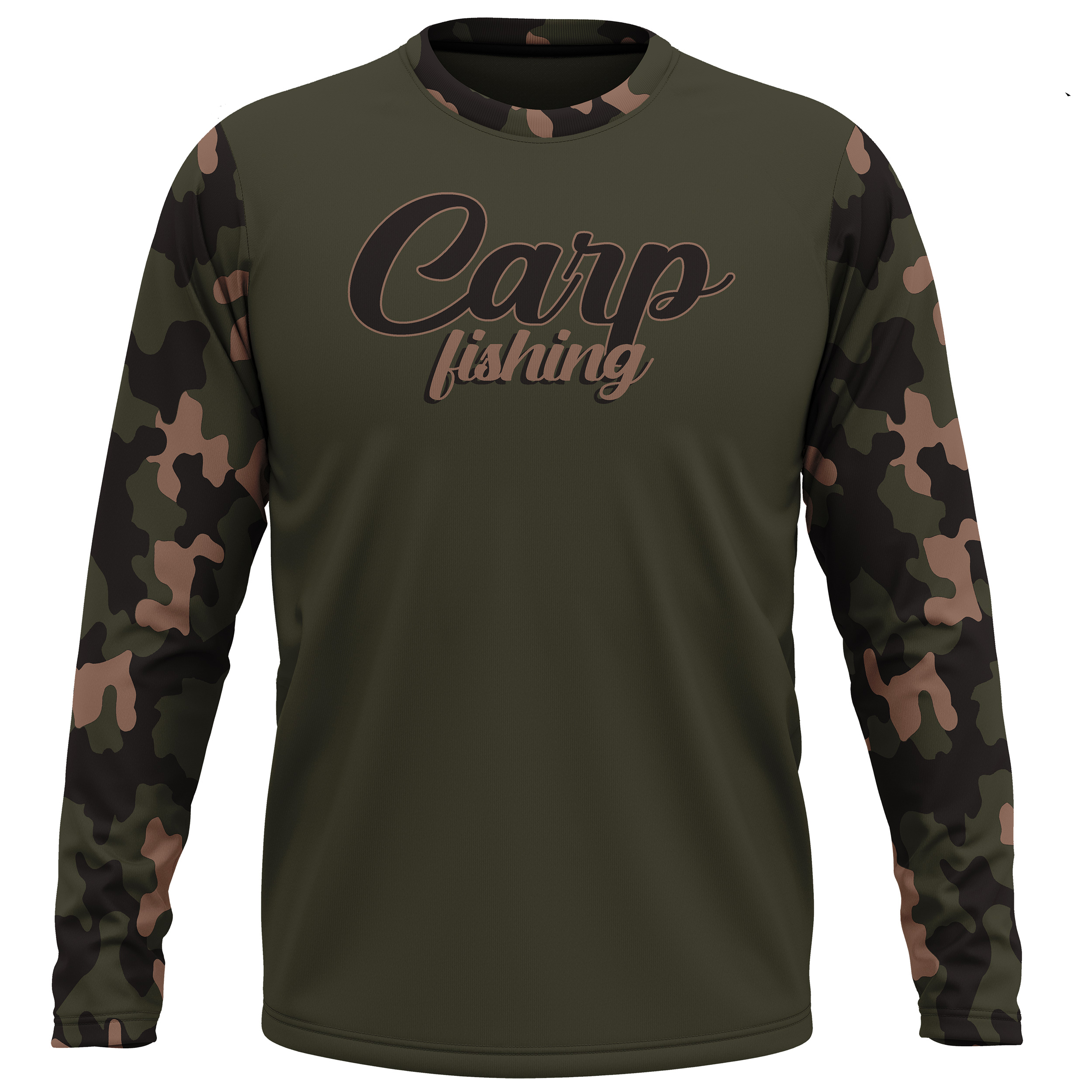 BLUZA PESCUIT MODEL CAMUFLAJ