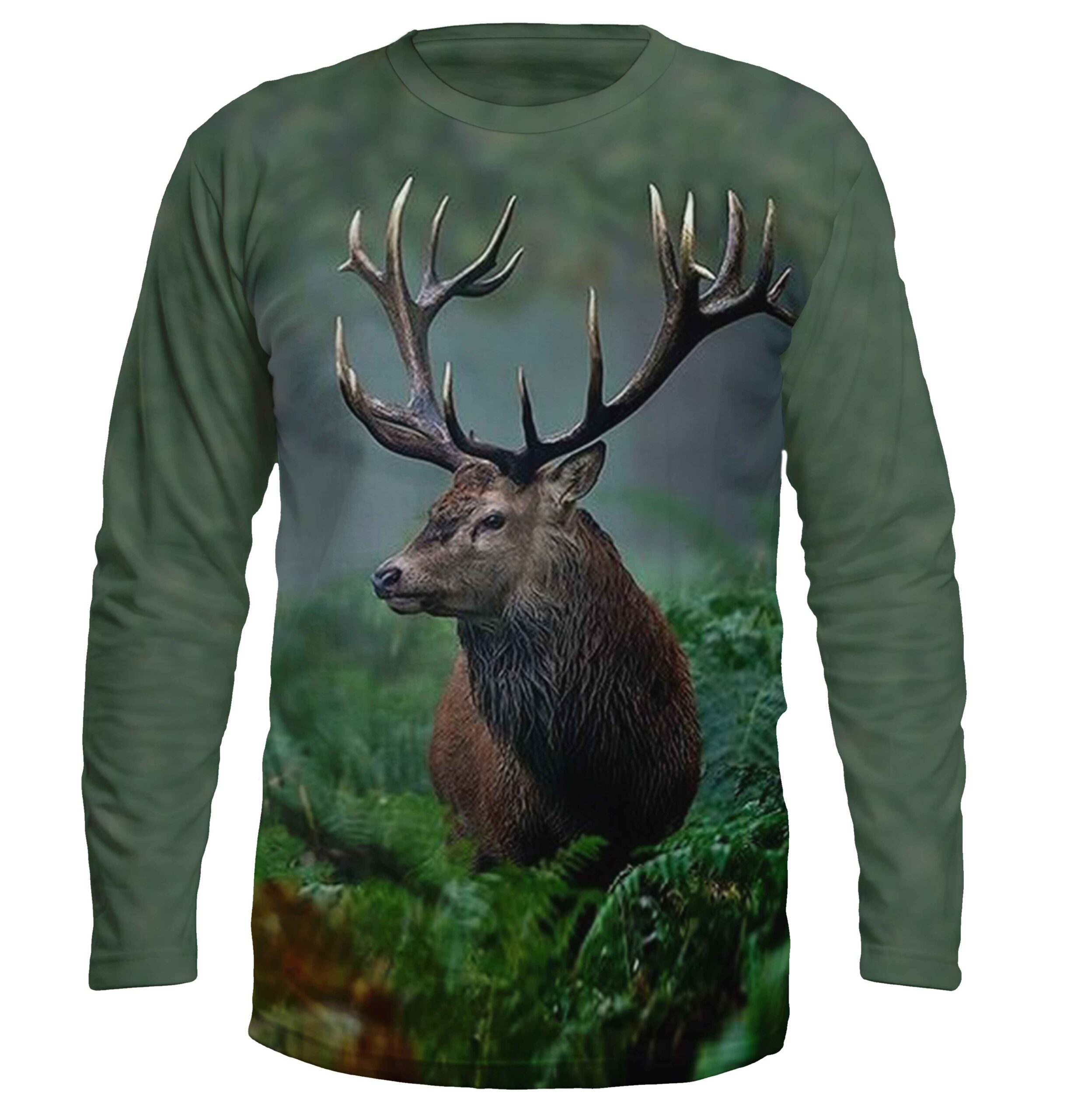 BLUZA VANATOARE CERB VERDE