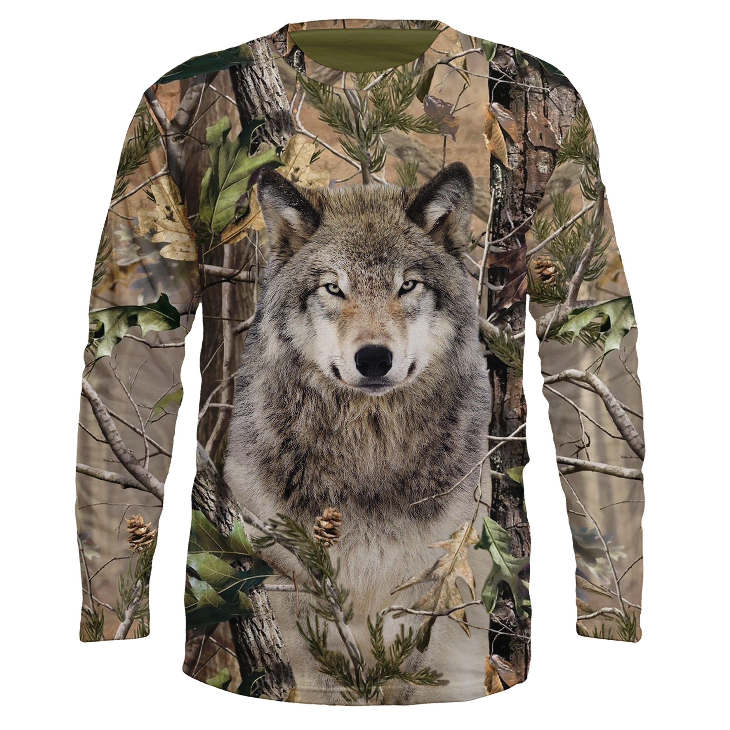 BLUZA VANATOARE LUP CAMUFLAJ