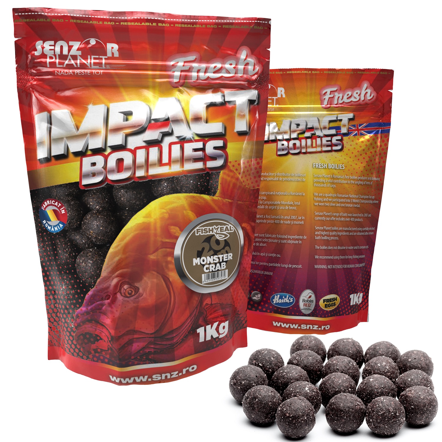 BOILIES&#x20;MONSTER&#x20;CRAB&#x20;20mm&#x20;1kg