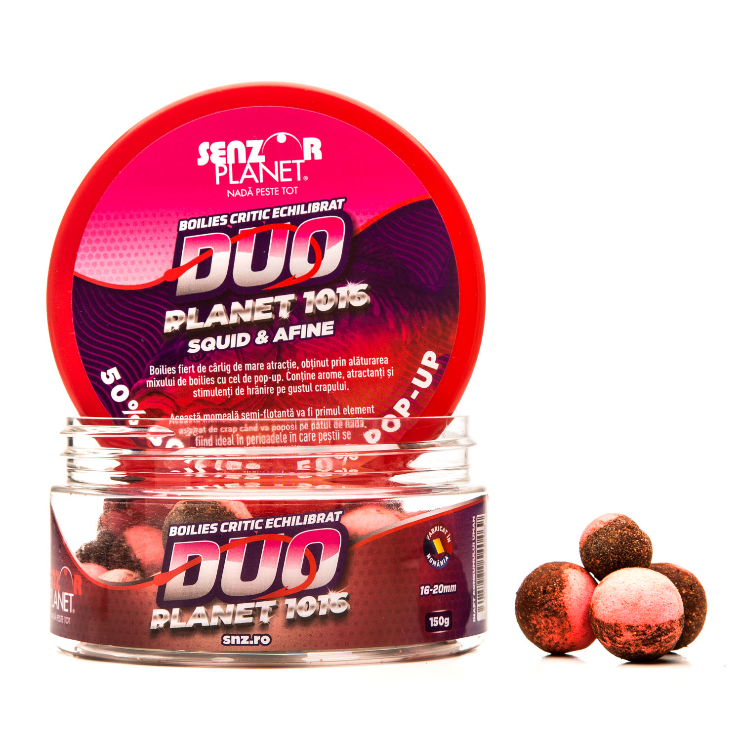 BOILIES PENTRU CARLIG DUO Planet1016 16-20mm 150g