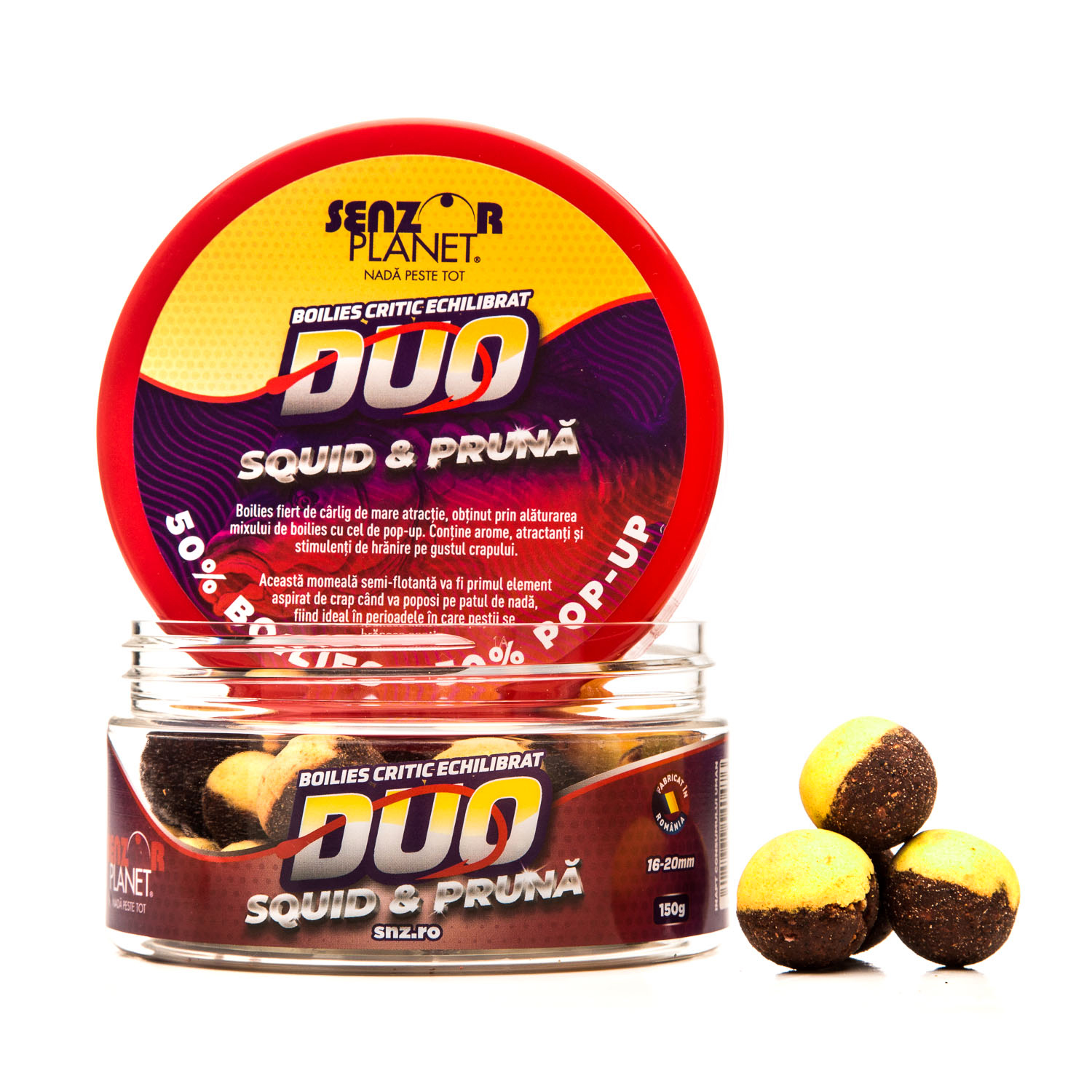 BOILIES&#x20;PENTRU&#x20;CARLIG&#x20;DUO&#x20;SQUID&#x20;&amp;&#x20;PRUNA&#x20;16-20mm&#x20;150g
