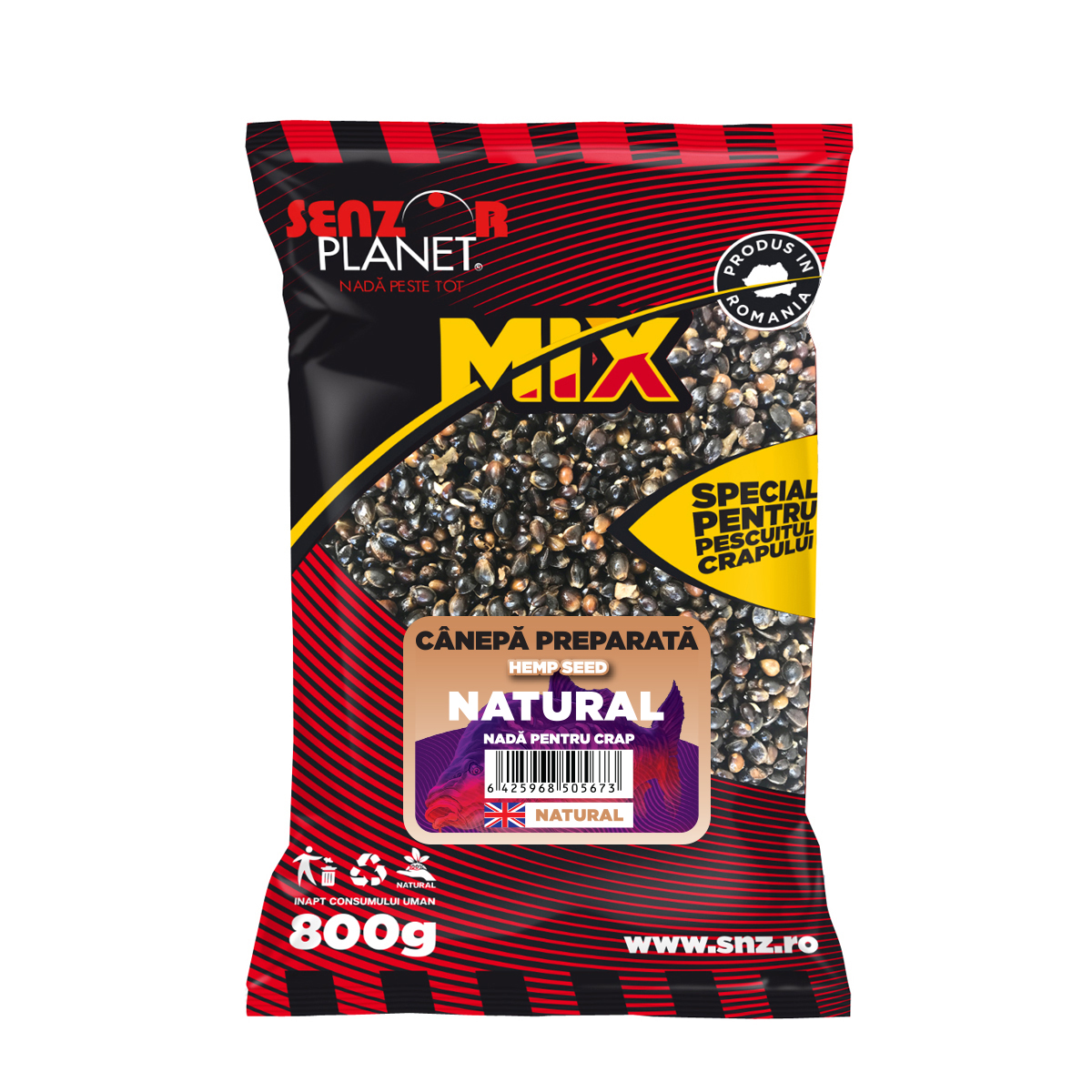 CANEPA PREPARATA NATURAL 800g