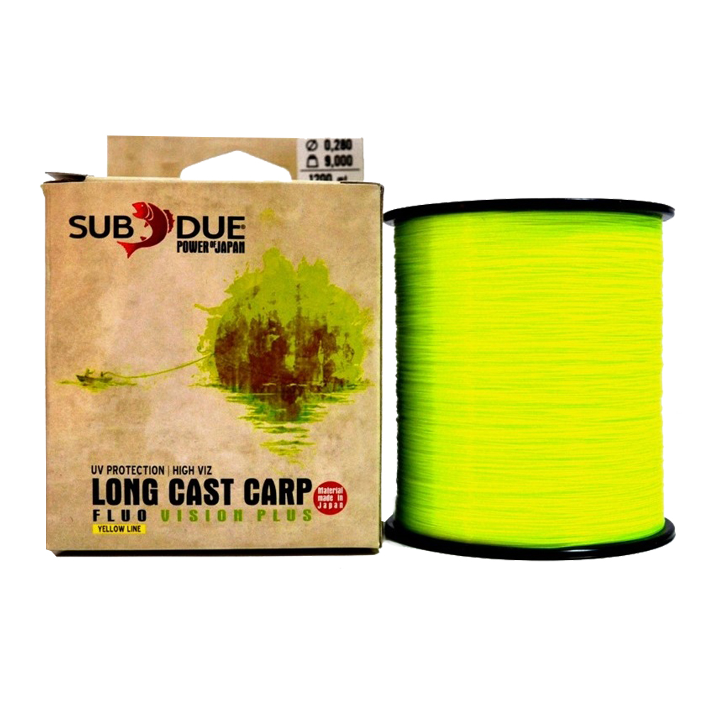 FIR MONOFILAMENT 1200M SUBDUE VISION PLUS