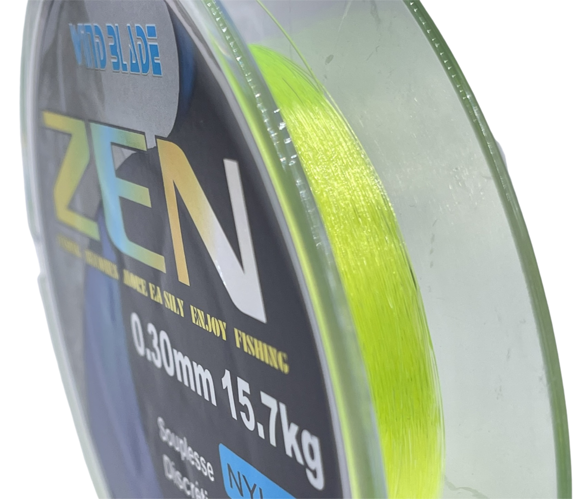 FIR MONOFILAMENT ZEN WIN GALBEN FLUO, 300m
