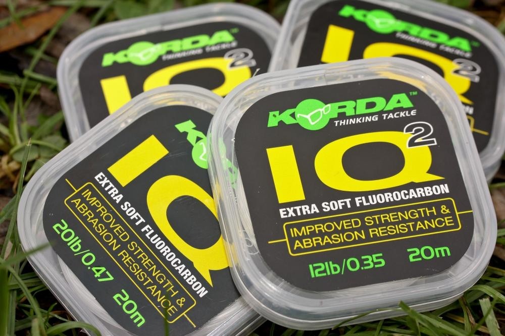FIR FLUOROCARBON KORDA IQ2 EXTRA SOFT, 20m