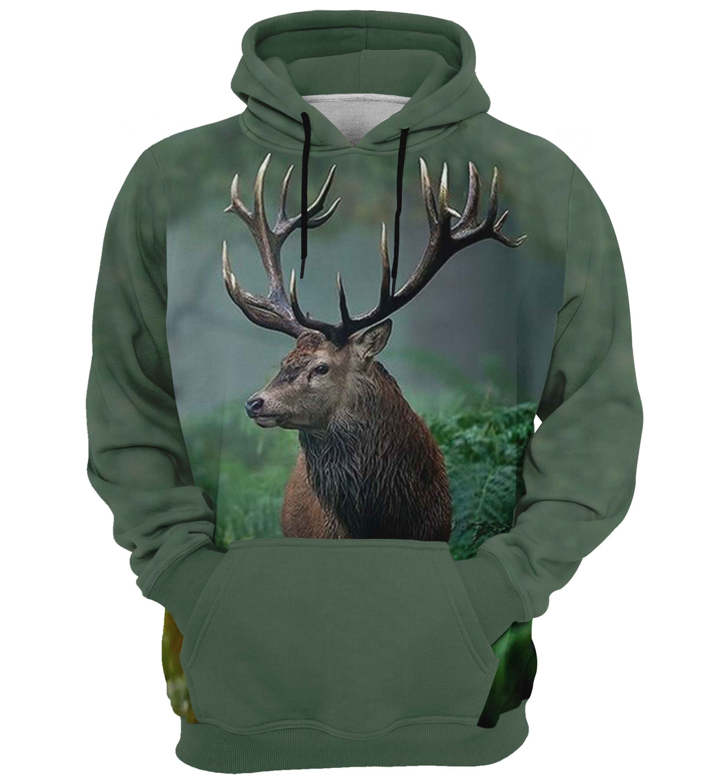 HANORAC VANATOARE CERB VERDE