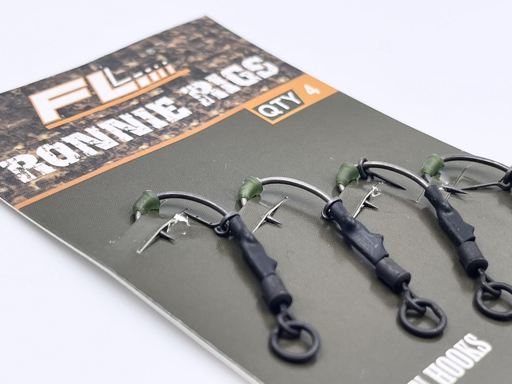 MONTURA FL RONNIE RIG CU CARLIG GRIPEN, 4 buc