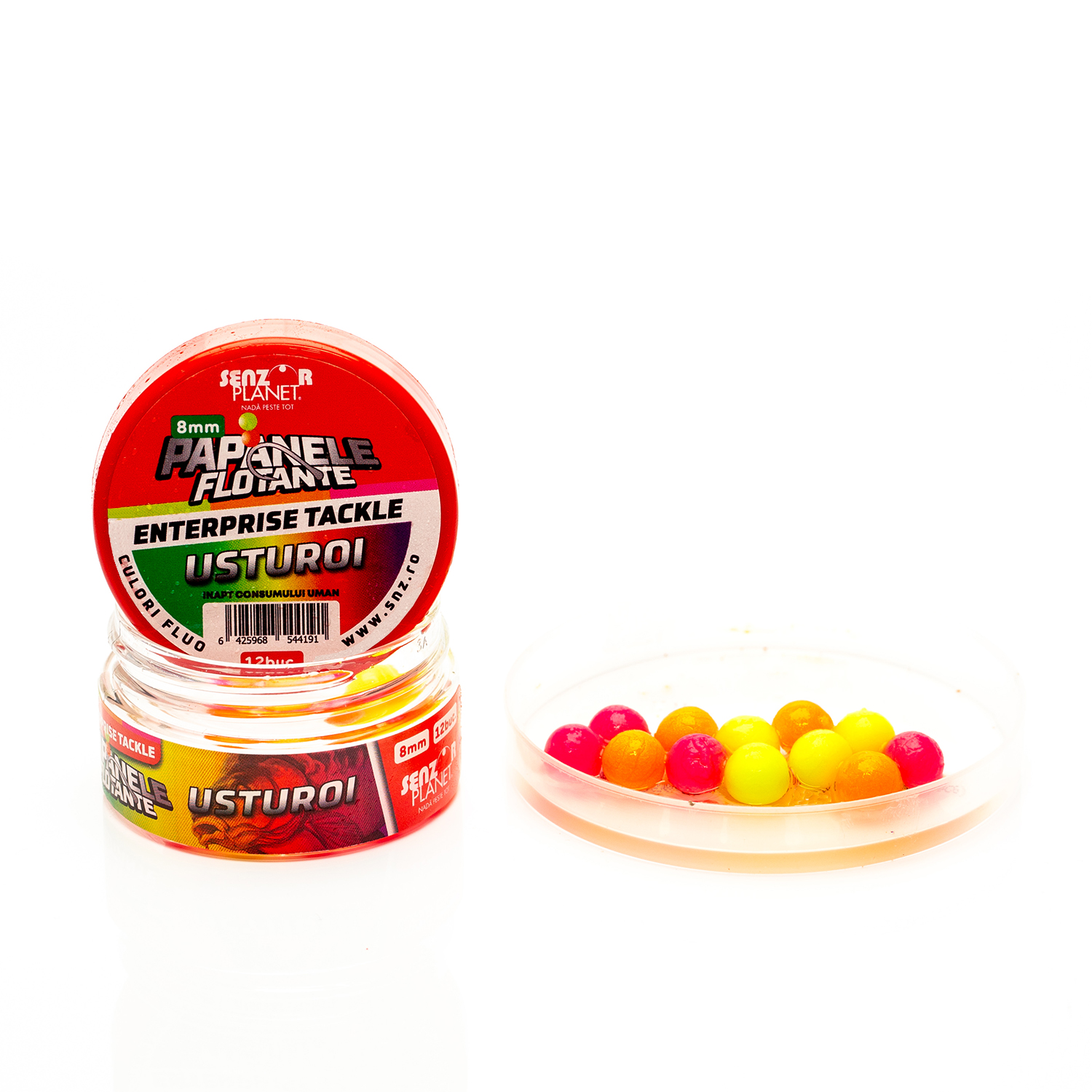 PAPANELE FLOTANTE ENTERPRISE TACKLE USTUROI 8mm 12buc 