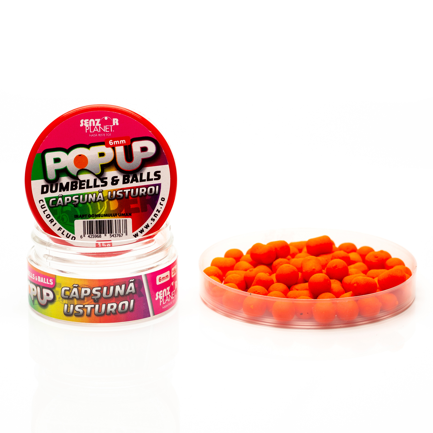 POP-UP DUMBELLS & BALLS CAPSUNA & USTUROI 6mm 15g