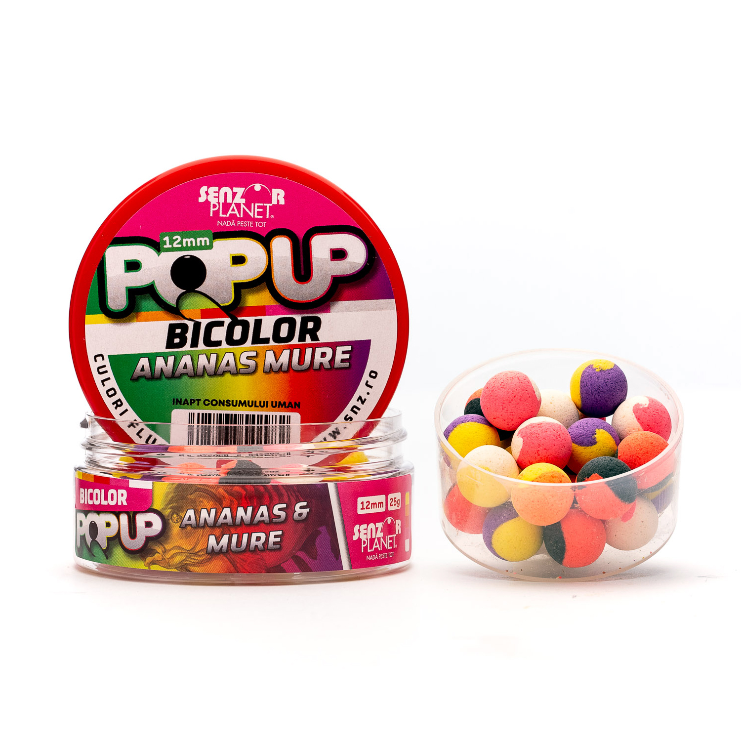 POP-UP BICOLOR ANANAS & MURE 12mm 25g 