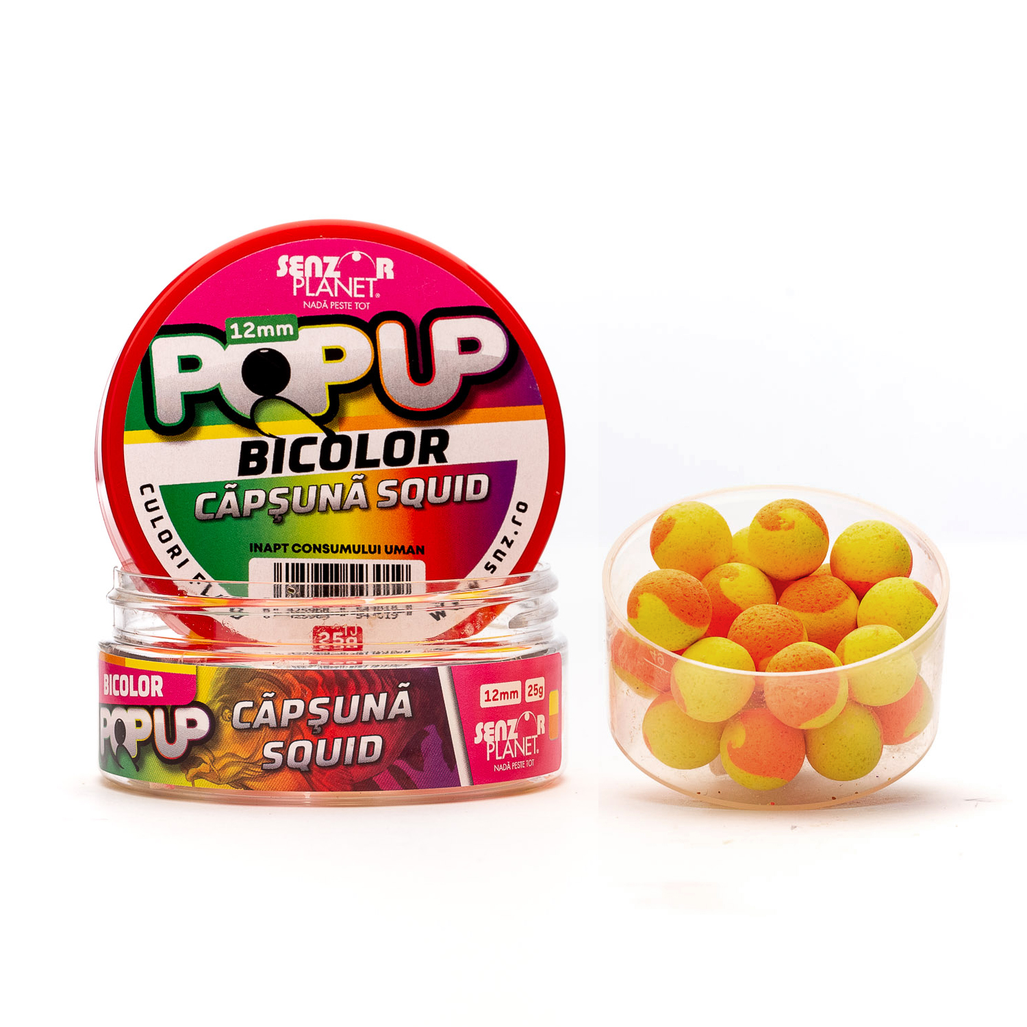 POP-UP BICOLOR CAPSUNA & SQUID 12mm 25g