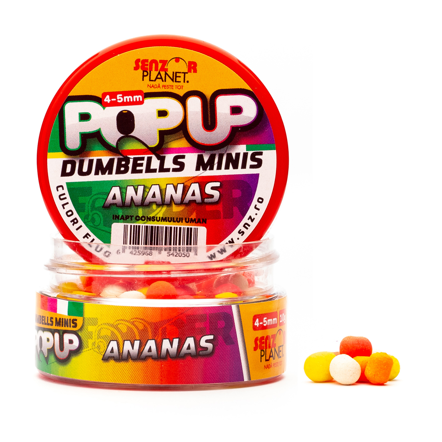 POP-UP DUMBELLS MINIS ANANAS 4-5mm 10g
