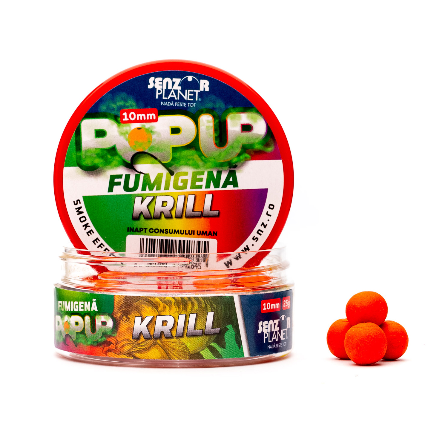 POP-UP FUMIGENA KRILL 10mm 25g