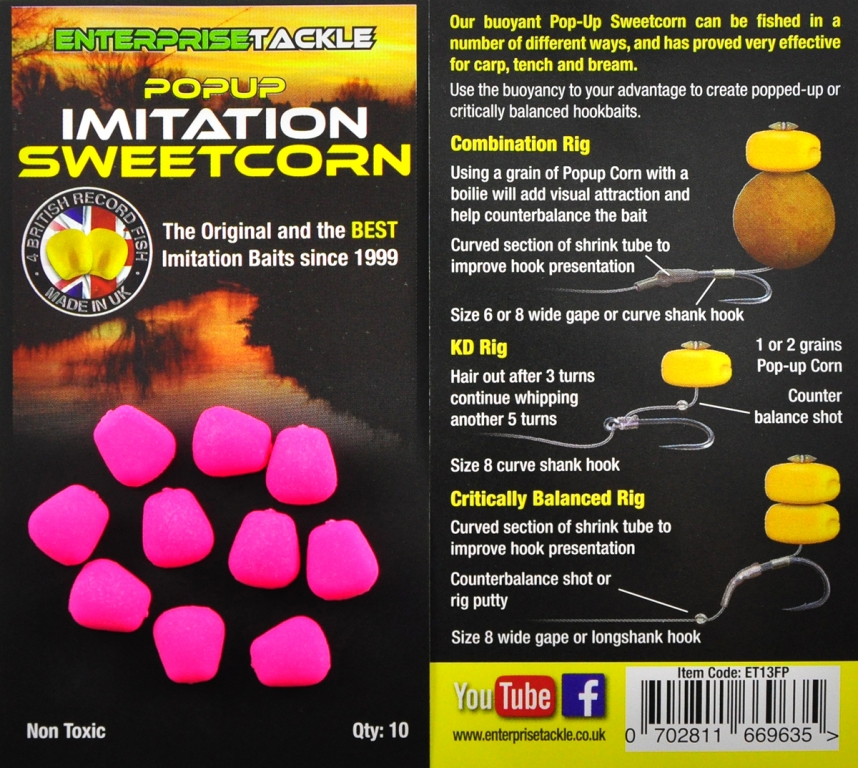 POPUP&#x20;SWEETCORN&#x20;FLUORO&#x20;PINK&#x20;10buc