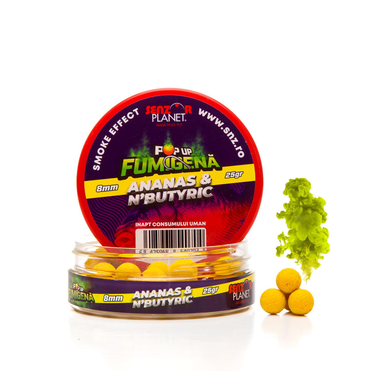 POP-UP&#x20;FUMIGENA&#x20;ANANAS&#x20;&amp;&#x20;N&#x27;BUTYRIC&#x20;8mm&#x20;25g