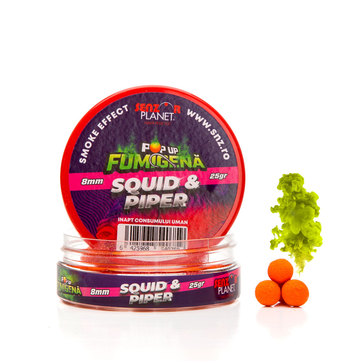 POP-UP&#x20;FUMIGENA&#x20;SQUID&#x20;&amp;&#x20;PIPER&#x20;8mm&#x20;25g