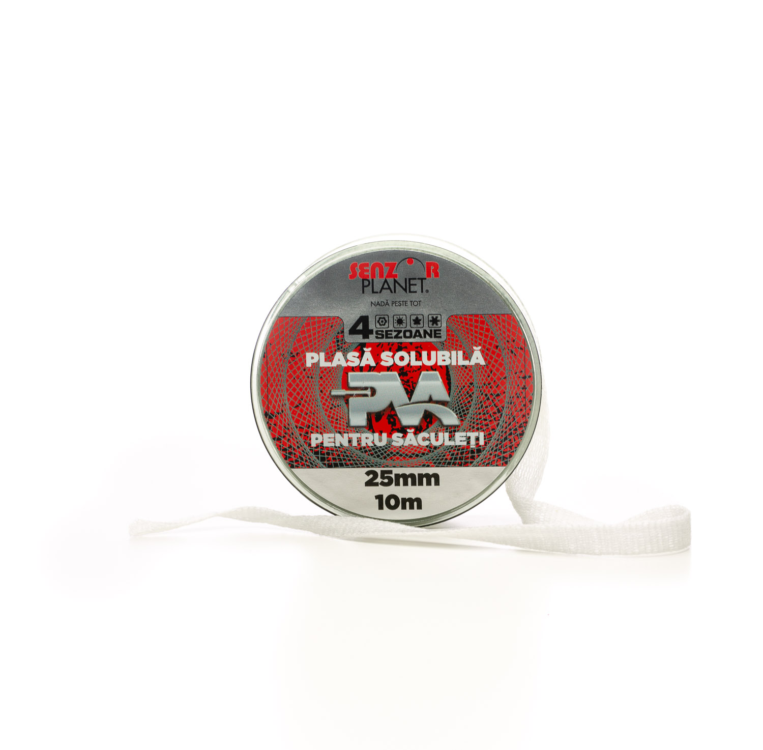 REZERVA PVA PLASA SOLUBILA 25mm PENTRU SACULETI 10m