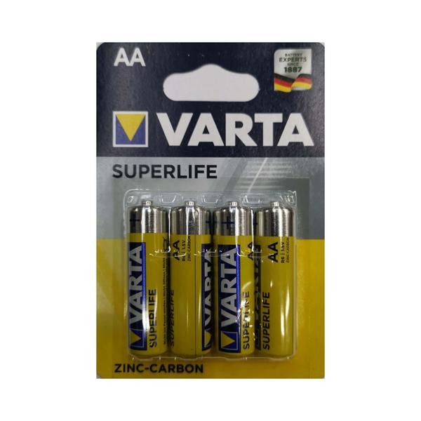 SET 4 BATERII VARTA R6 SUPERLIFE