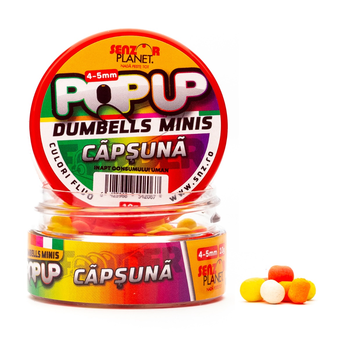 POP-UP DUMBELLS MINIS CAPSUNA 4-5mm 10g