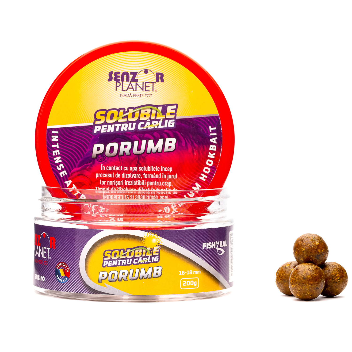 SOLUBILE PENTRU CARLIG PORUMB 16-18mm 200g