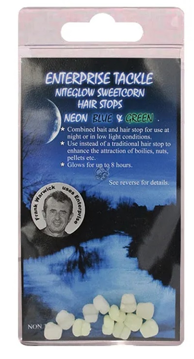 SWEETCORN HAIR STOP MINI NITEGLOW BLUE & GREEN MIXED 12buc 