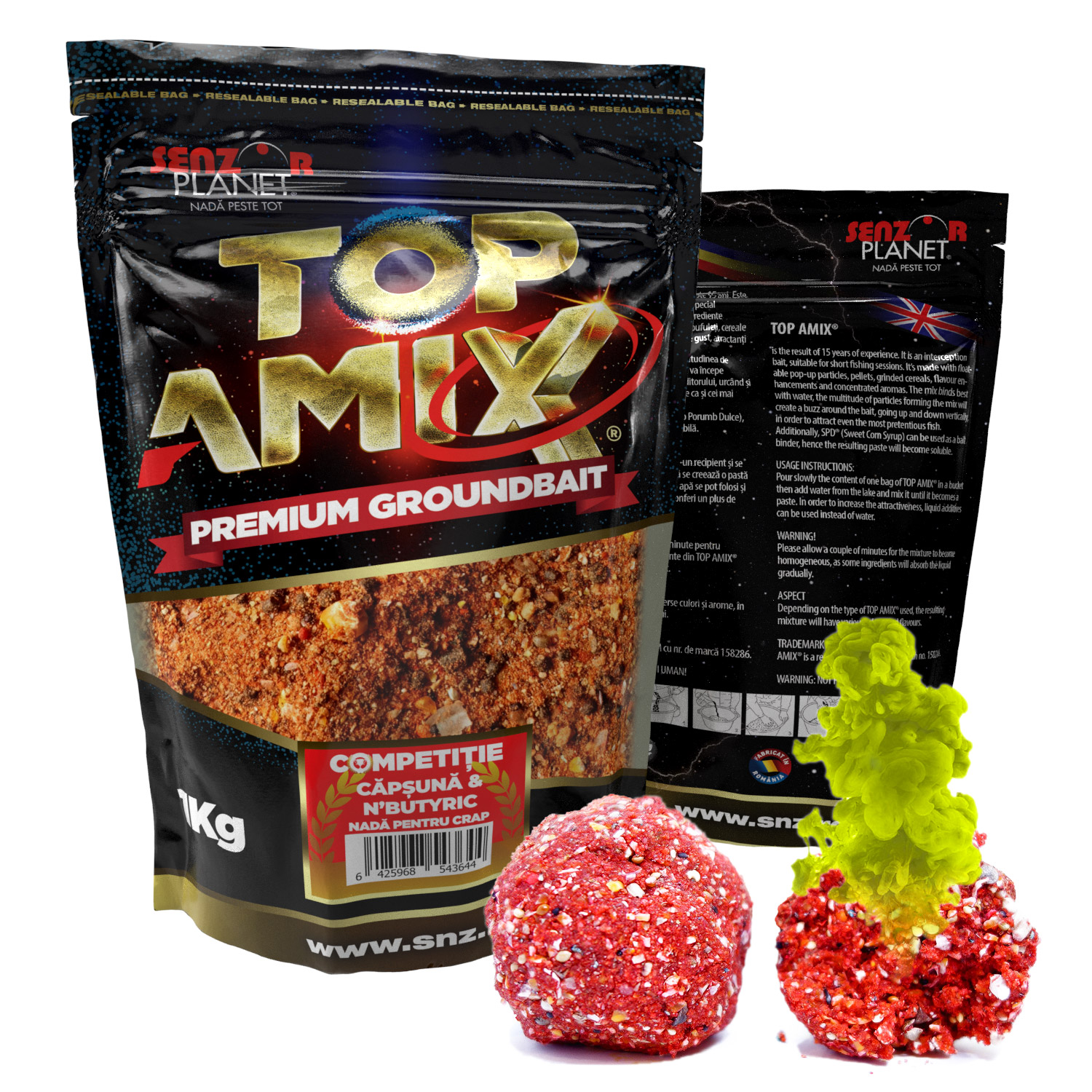 TOP&#x20;AMIX&#x20;COMPETITIE&#x20;CAPSUNA&#x20;&amp;&#x20;N&#x27;BUTYRIC&#x20;1kg