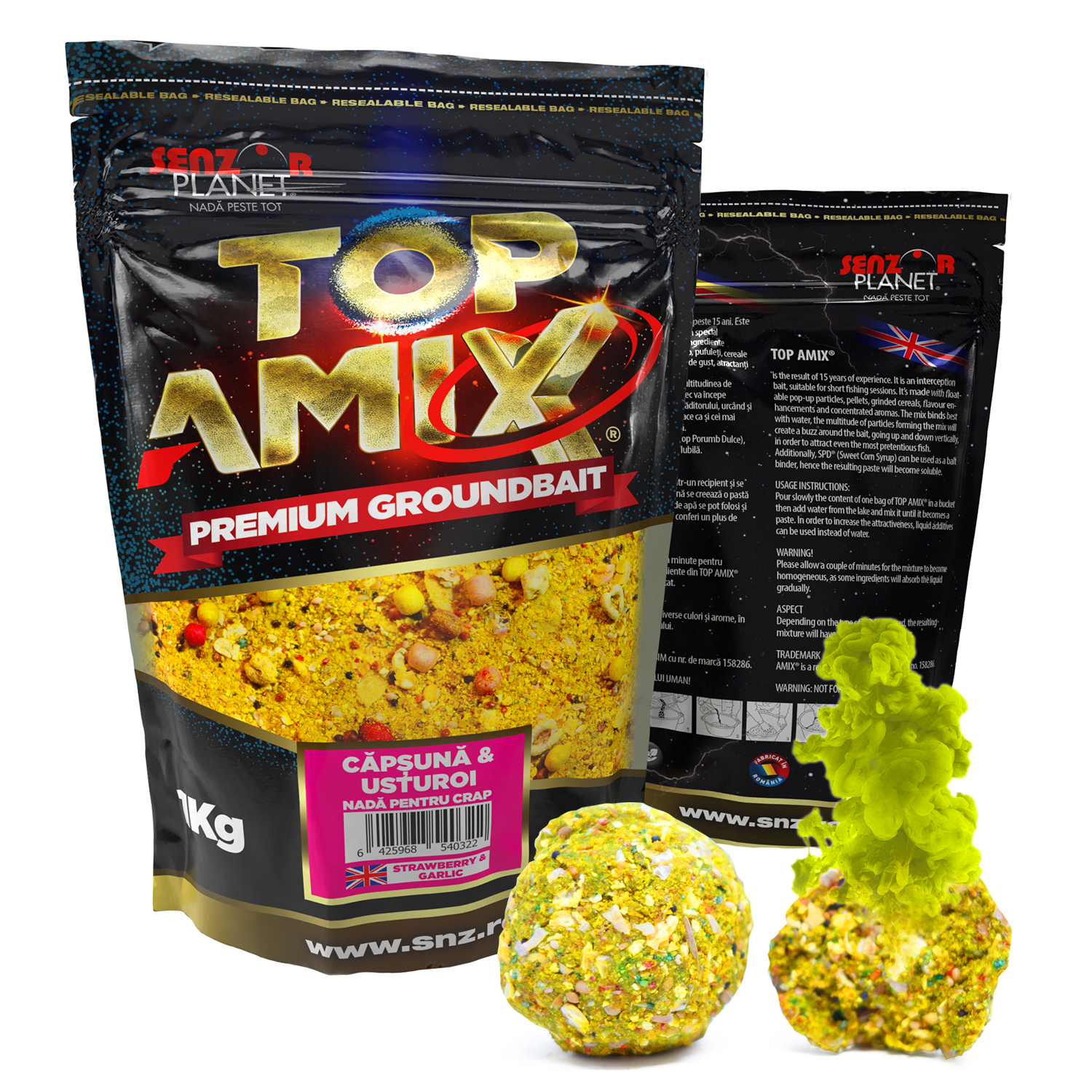 TOP AMIX CAPSUNA & USTUROI 1kg