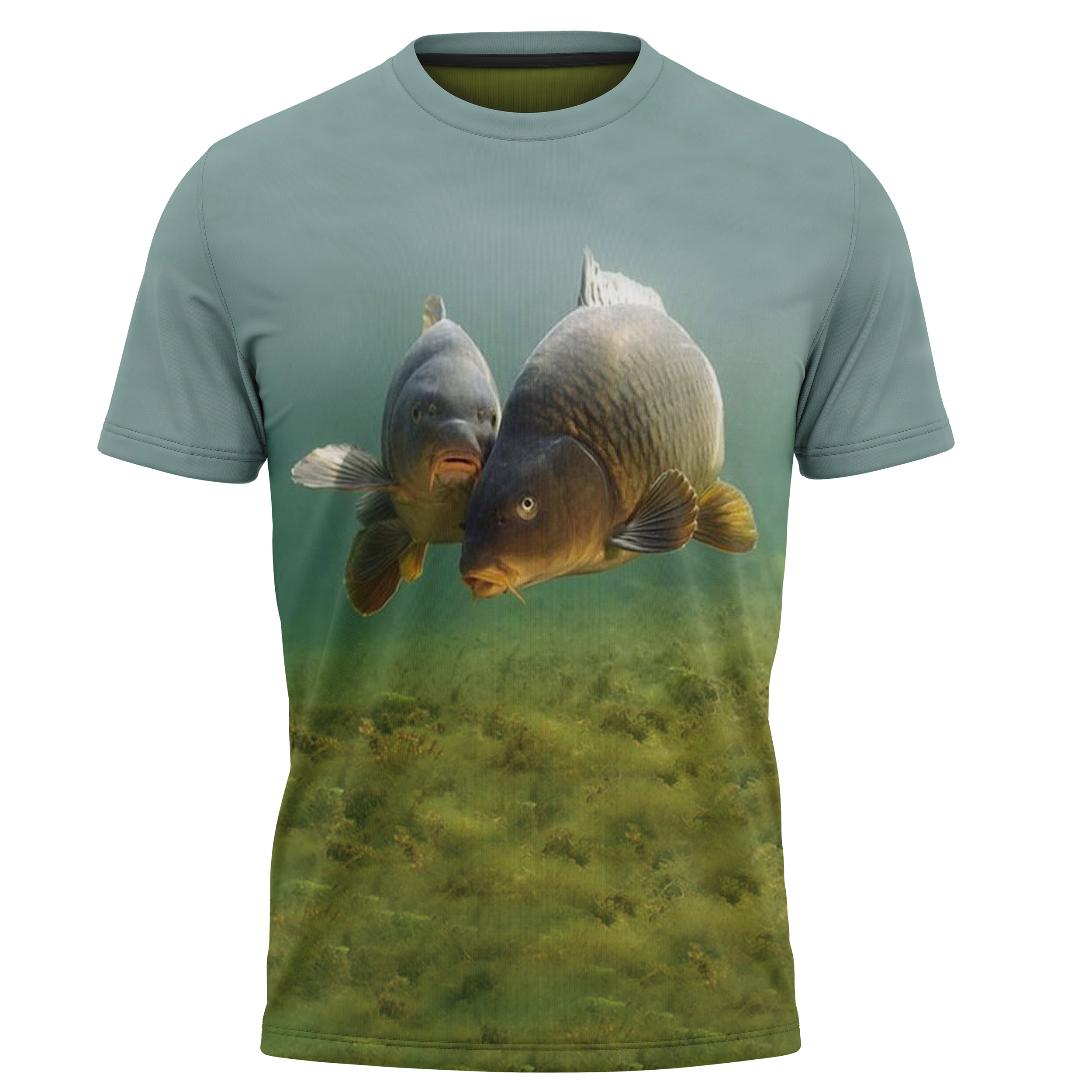 TRICOU PESCUIT CRAPI VERDE TURCOAZ