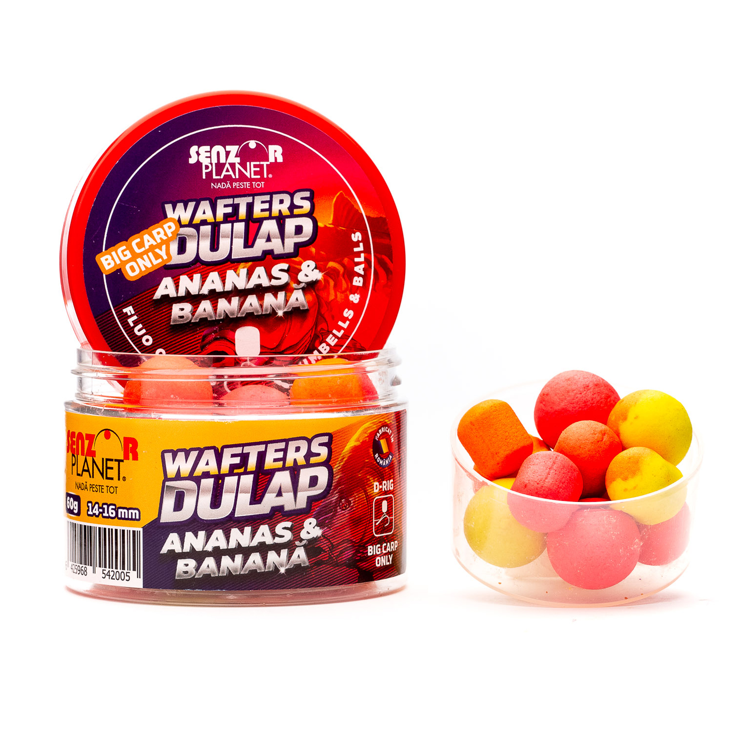 WAFTERS DULAP ANANAS & BANANA 14-16mm 60g