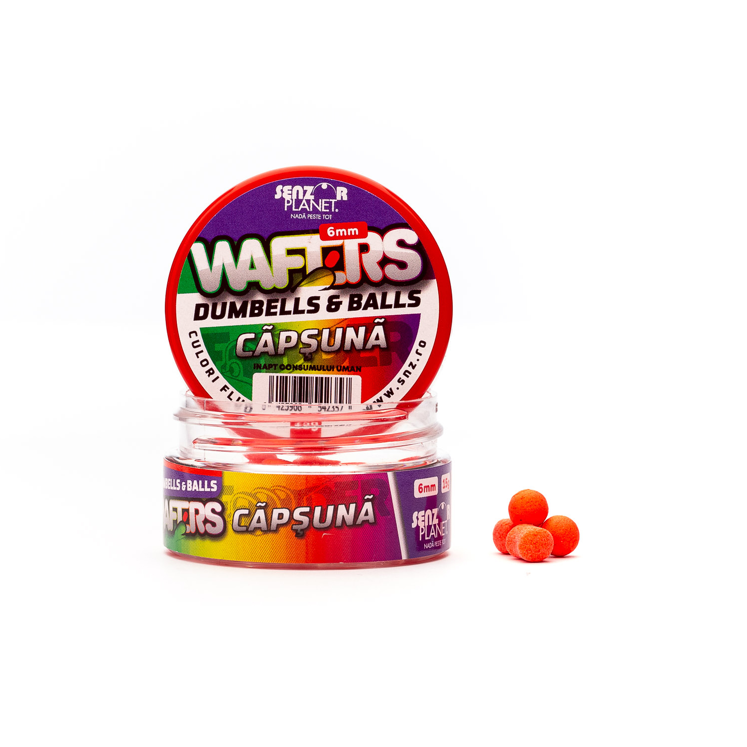 WAFTERS DUMBELLS & BALLS CAPSUNA 6mm 15g