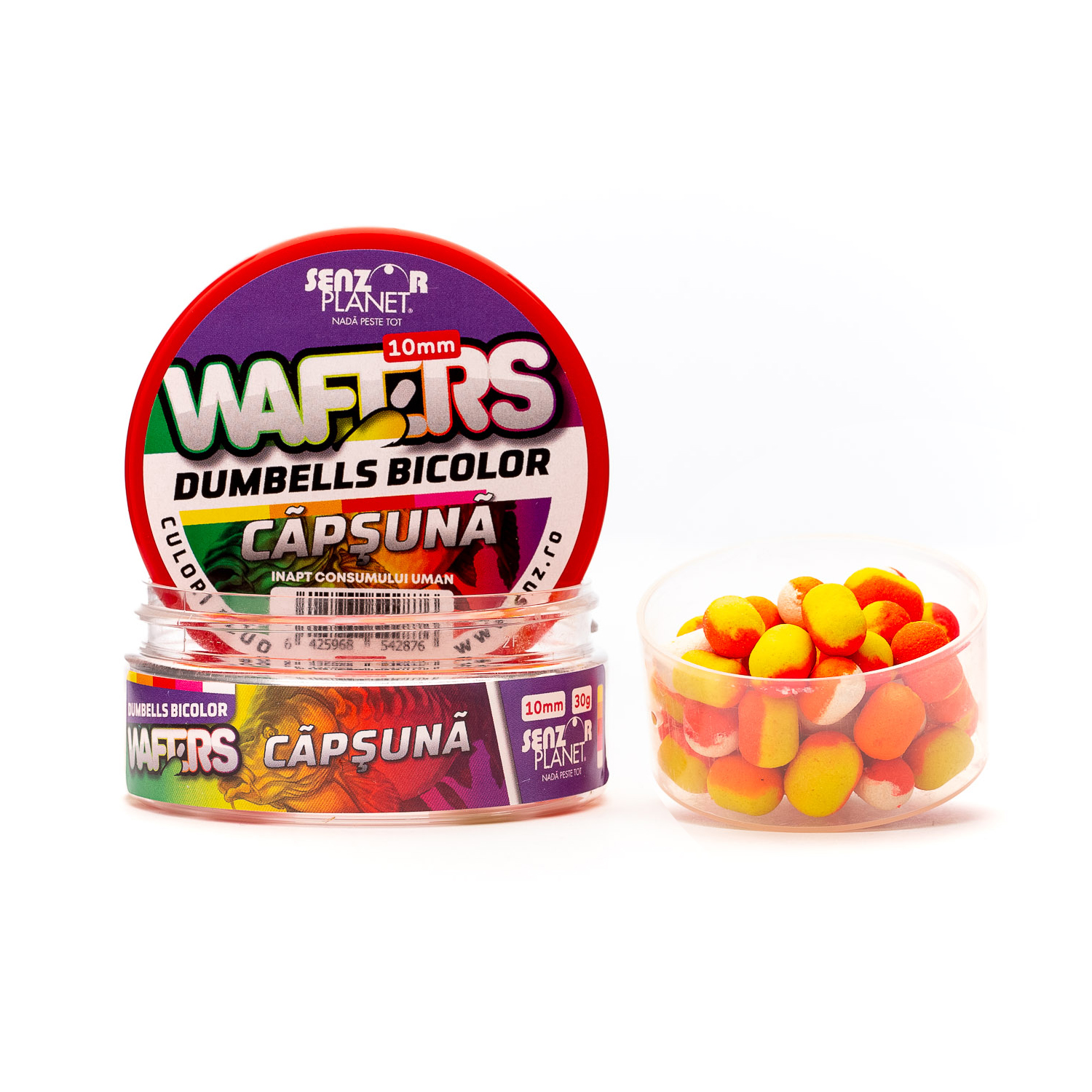 WAFTERS DUMBELLS BICOLOR CAPSUNA 10mm 30g