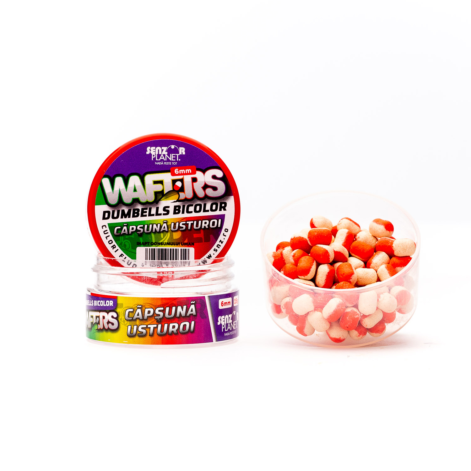 WAFTERS DUMBELLS BICOLOR CAPSUNA & USTUROI 6mm 15g