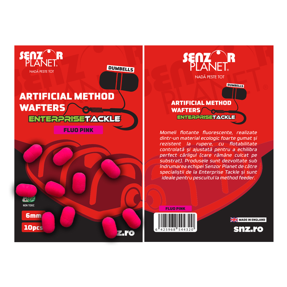 ARTIFICIAL&#x20;METHOD&#x20;WAFTERS&#x20;DUMBELLS&#x20;ENTERPRISE&#x20;TACKLE&#x20;FLUO&#x20;PINK&#x20;&#x28;ROZ&#x20;FLUO&#x29;&#x20;6mm